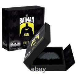 Pièce d'argent de 1 oz pour le 85e anniversaire de Batman 2024 par NZ Mint, tirage de 1966