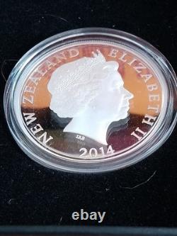 Pièce d’argent kotahi tara d’art maori
