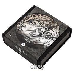 Pièce de 1 oz en argent 999 vieilli, Figures mythologiques de Niue Valkyrie 2025