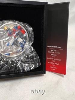 Pièce de collection Optimus Prime 1 oz en argent 2022 - New Zealand Mint