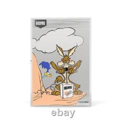 Pièce de collection argent proof de 5 grammes Agoro Niue 2026 Looney Tunes Acme TNT Plunger Chase