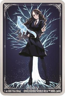 Pièce de collection en argent Harry Potter Patronus Hermione 2014 Niue 1oz