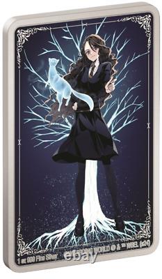 Pièce de collection en argent Harry Potter Patronus Hermione 2014 Niue 1oz