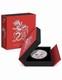 Pi&egrave;ce En Argent Coloris&eacute;e De 3 Oz, Finition Belle &Eacute;preuve &ndash; Ann&eacute;e Lunaire Du Dragon 2024 &ndash; New Zealand Mint