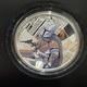 Pi&egrave;ce En Argent De 1 Oz 2021 Star Wars Mandalorian - Ogp Coa 835/2000 Coloris&eacute;e