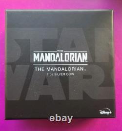 Pièce en argent de 1 oz Niue Star Wars Mandalorian 2021