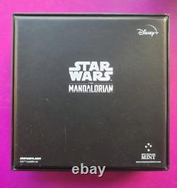 Pièce en argent de 1 oz Niue Star Wars Mandalorian 2021