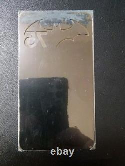 Pièce en argent de 2 oz 999 $5 NOUVEAU NIUE 75e ANNIVERSAIRE de BATMAN 2014 RARE