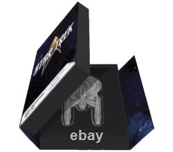 Pièce en argent de 3 oz U. S. S. Enterprise NCC-1701 Star Trek Niue 2024