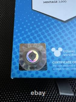 Pièce en argent fin Mickey Mouse Chibi 1 oz. 999 Monnaie de Nouvelle-Zélande Pièce en argent Disney