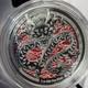 Pi&egrave;ce En Argent Proof Coloris&eacute;e De 3 Oz, Ann&eacute;e Lunaire Du Dragon 2024 De La New Zealand Mint