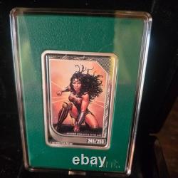 Pièces de monnaie de collection DC Comics 1oz argent Wonder Woman /250