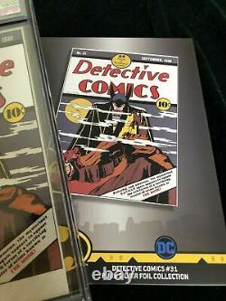 Première Sortie 2019 DC Detective Comics #31 Silver Foil Cgc 9.9 Mint Batman