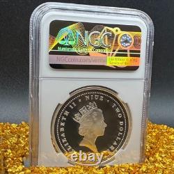 Preuve 2012 NIUE Argent S$2 Poisson Koi Feng Shui Colorisé PF70UC 1 de 84 Monnaie