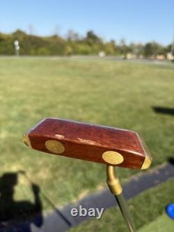 Putter Vintage LH Loy-Mac Silver Special Bois-Laiton 34¼ Main Gauche Nouvelle-Zélande