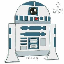 R2-d2 Chibi Coin Collection Star Wars Series 2020 1 Oz Silver Proof Coin Niue