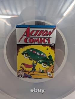 SUPERMAN ! Nouvelle-Zélande Mint Action Comics n° 1 2022 1 oz. 999 PF70 Ultra Cameo Coin