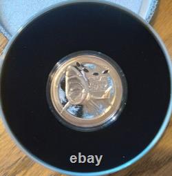 Semaine des requins - 1 oz d’argent de la New Zealand Mint - Grand requin blanc 2012 avec emballage d’origine et certificat d’authenticité