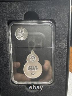 Série de films Star Wars 2025 Star Killer NGC Reverse Proof Dual Case 70/70 S$1 BB8
