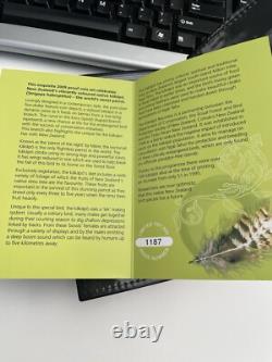 Set de pièces en argent épreuve 2009 de Nouvelle-Zélande Kakapo