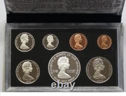 Set de pièces en argent épreuve de la Nouvelle-Zélande 1977 - Waitangi