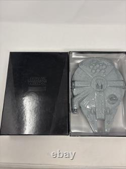 Set de pièces en argent fin Millenium Falcon de Star Wars de la Monnaie de Nouvelle-Zélande Neuf