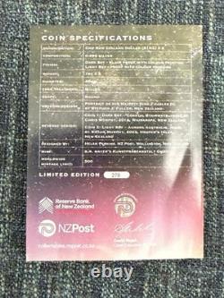 Seulement 500 frappés - Nouvelle-Zélande Ciel Sombre/ Ciel Clair 2 OZ. Ensemble de pièces en argent Proof
