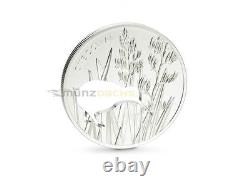 Silhouette Kiwi en 3D découpée au laser 1 Dollar Nouvelle-Zélande 2015 1 oz. 999 argent épreuve