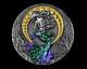 Siren Mermaid 2021 Niue 2oz $5 Silver High Relief Coin Colorisé