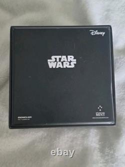 Star Wars Snowspeeder pièce de monnaie en argent fin 999 de 1 oz de la New Zealand Mint, bullion