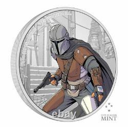 Star Wars The Mandalorian 2021 Niue 1oz Silver Proof Coin $2 Ngc Pf70 Uc Fr