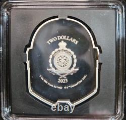 Star Wars The Mandalorian pièce d’argent de 1 oz Din Djarin avec boîte et certificat d’authenticité New Zealand Mint