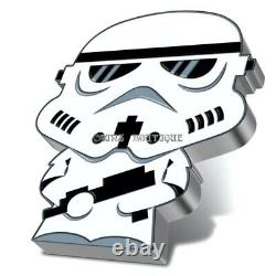 Stormtrooper Chibi Star Wars Series 1 Oz Proof Silver Coin Niue 2020