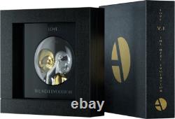 Tokelau 3 oz ROBOTS V1 NEXT EVOLUTION Amour 20 $ Pièce en argent 2021 Proof Obsidienne