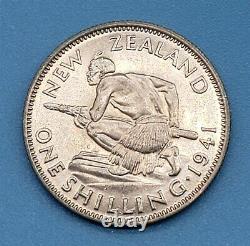 Wpcoins 1941 Nouvelle-zélande Shilling Unc+